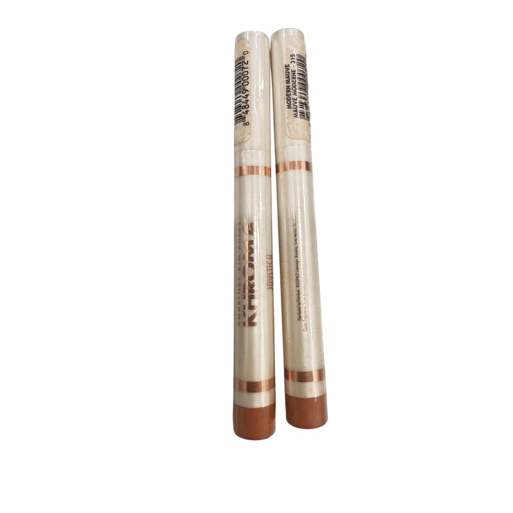 2pc Khroma Beauty Joystick Lip Crayon Modern‎ Mauve 315 Kardashian Sealed NOS